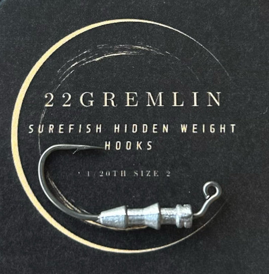 SureFish Hidden Weight Hooks 1/20th